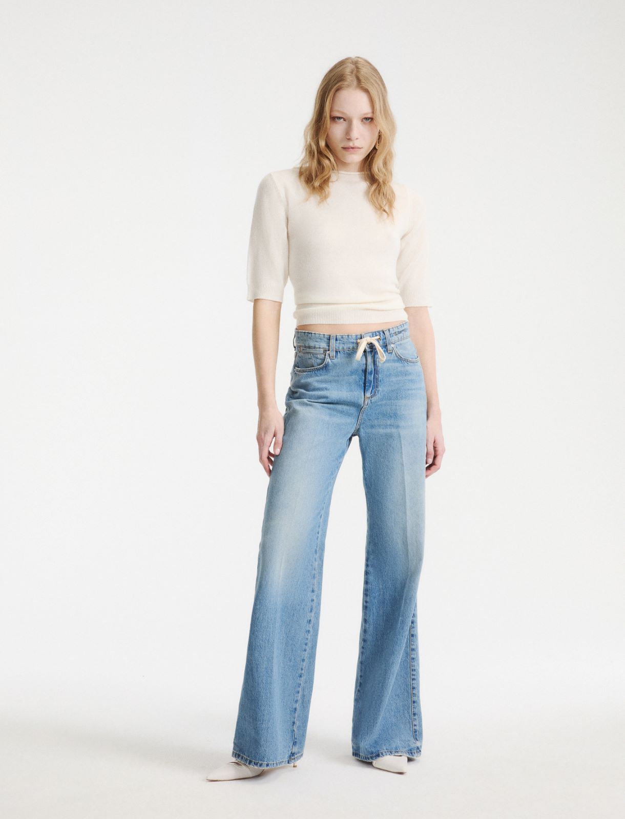 Wide-Leg-Jeans - AZURBLAU - Marella - 2