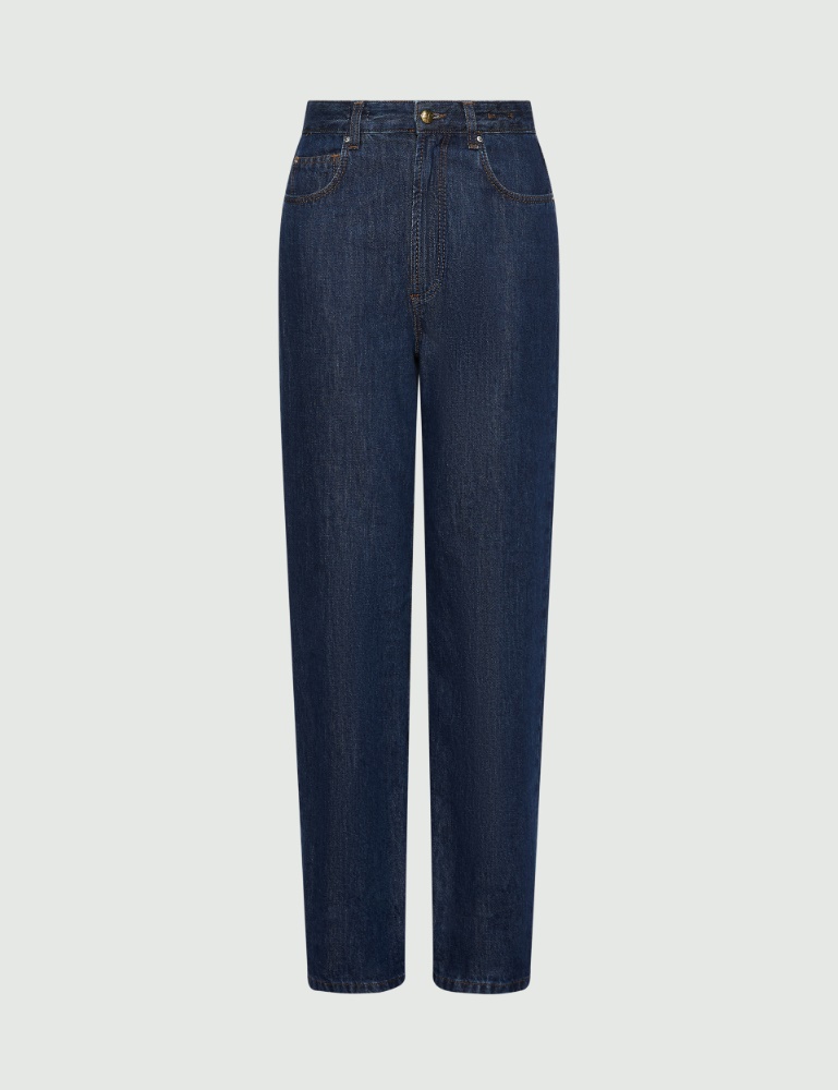 High-waisted mom-cut jeans - Marella