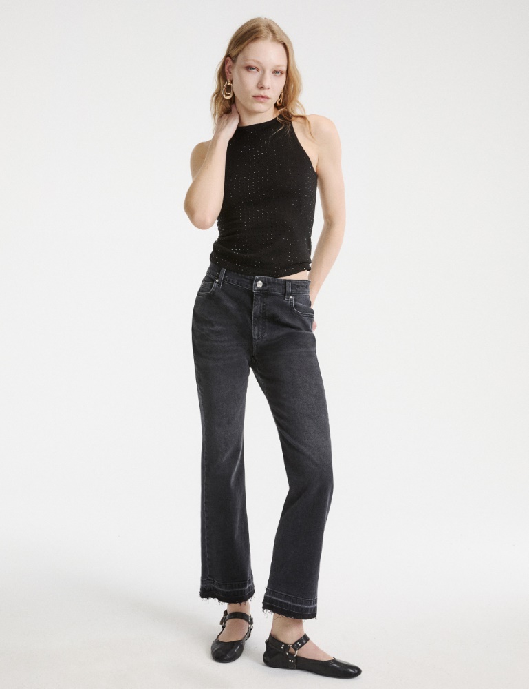 Jean new flare en denim stretch - Marella