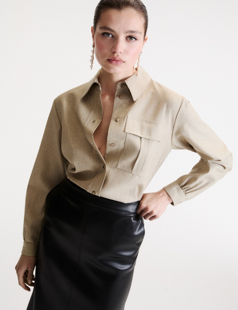 Wool-blend shirt - Marella