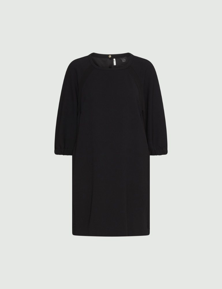 Envers satin and georgette dress - Marella