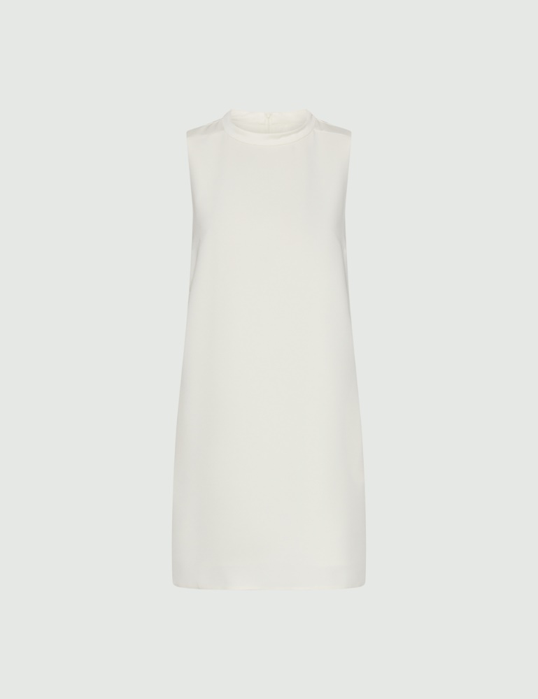 Sleeveless envers satin dress - Marella