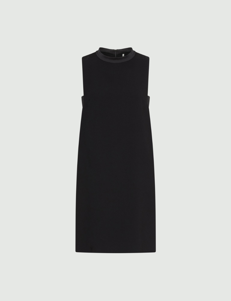 Sleeveless envers satin dress - Marella