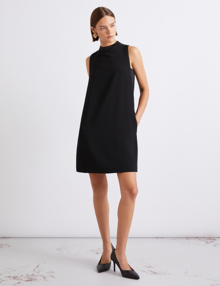 Sleeveless envers satin dress - Marella