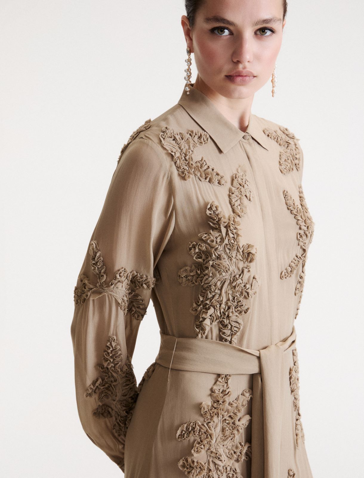 Robe-chemise brodée - ORIGAN - Marella - 5