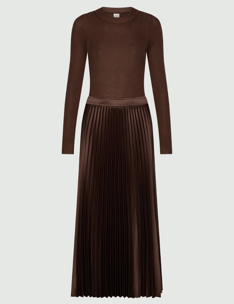 Eng anliegendes Kleid aus reiner Wolle - Marella
