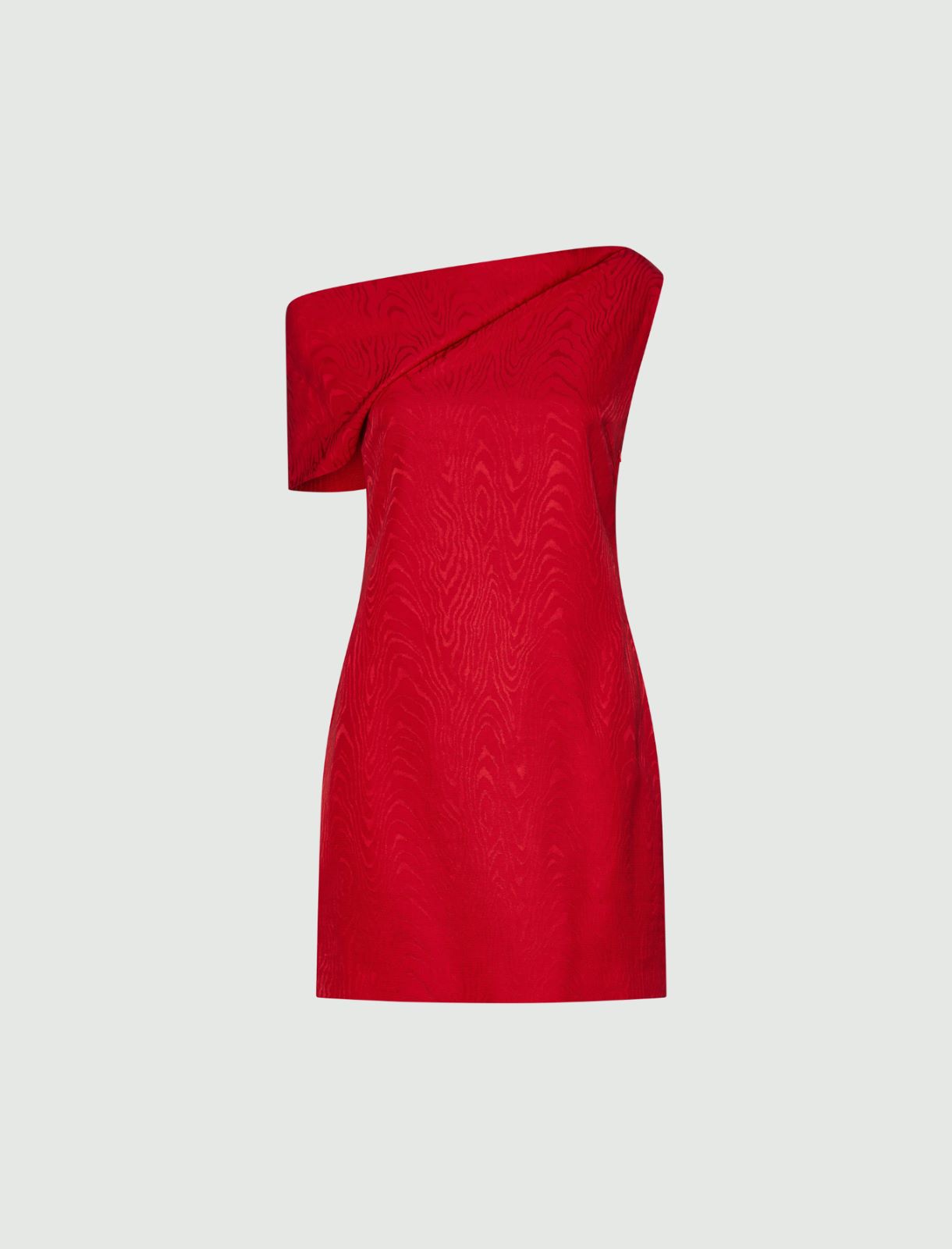 One-shoulder dress - RED - Marella