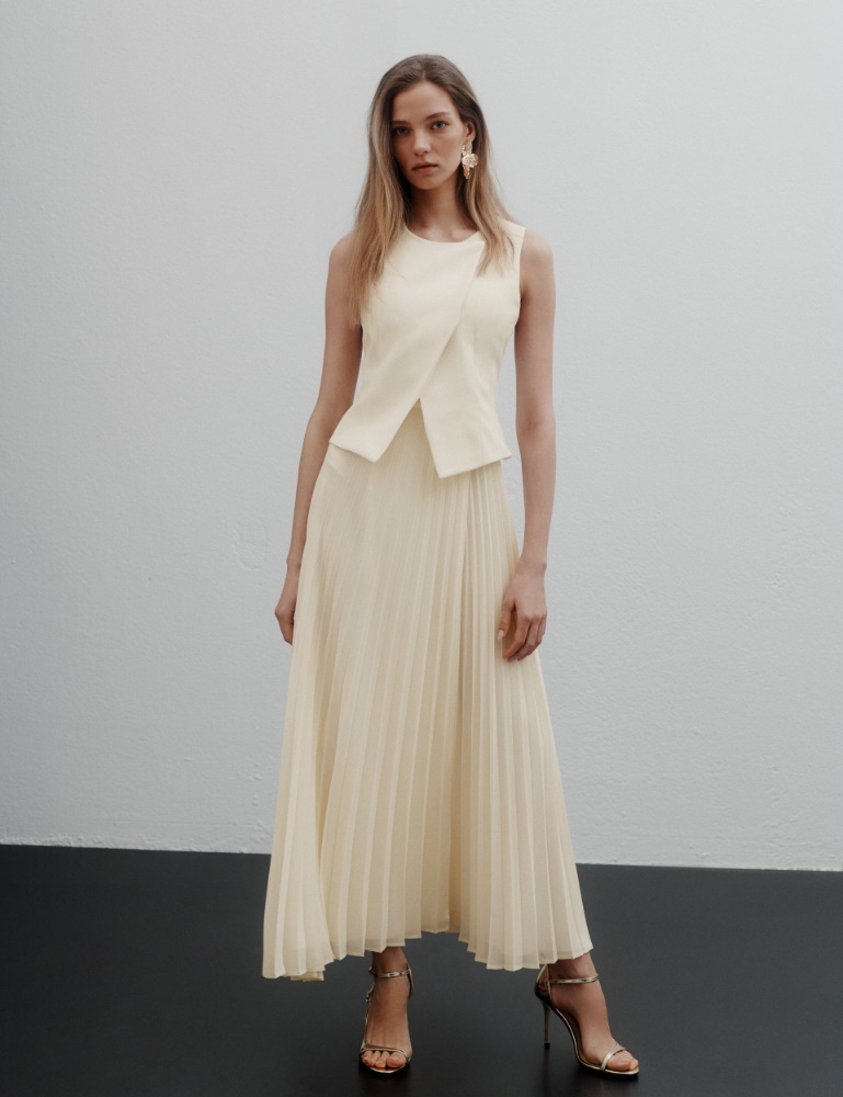 Robe bi-matière - Marella