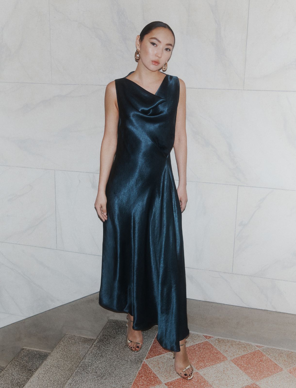 Robe légère en satin - AVIATION - Marella - 2