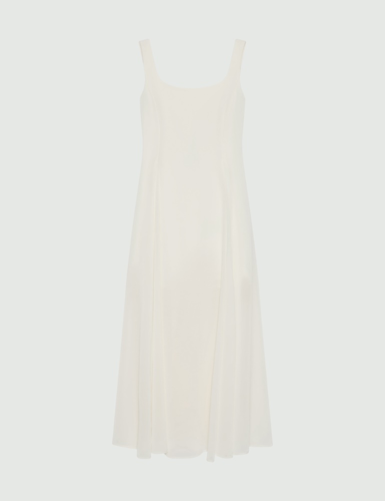 Fit-and-flare georgette dress - Marella