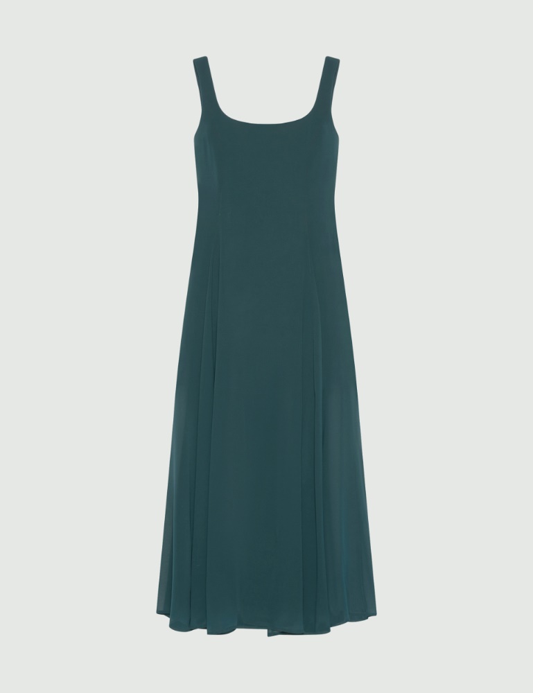 Fit-and-Flare-Kleid aus Georgette - Marella