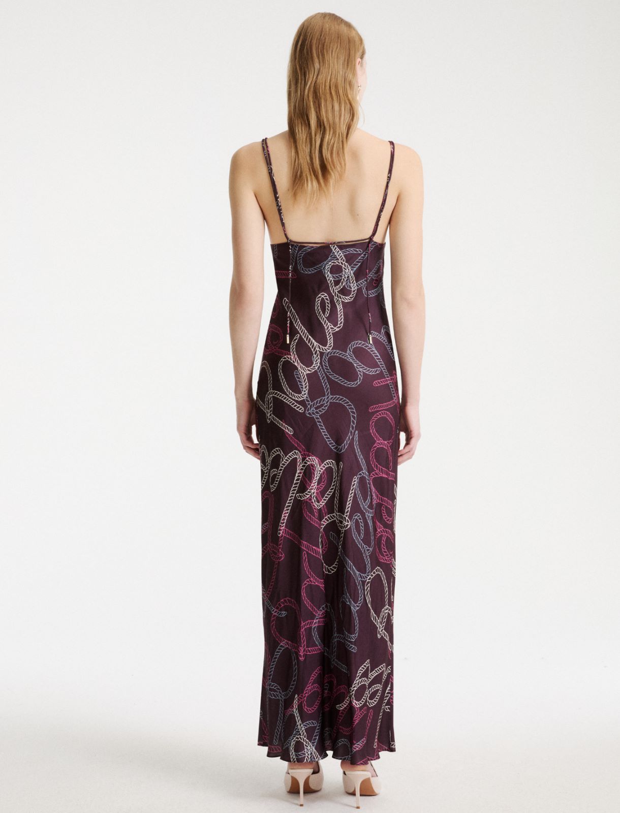 Slipdress aus Twill - BORDEAUX - Marella - 3