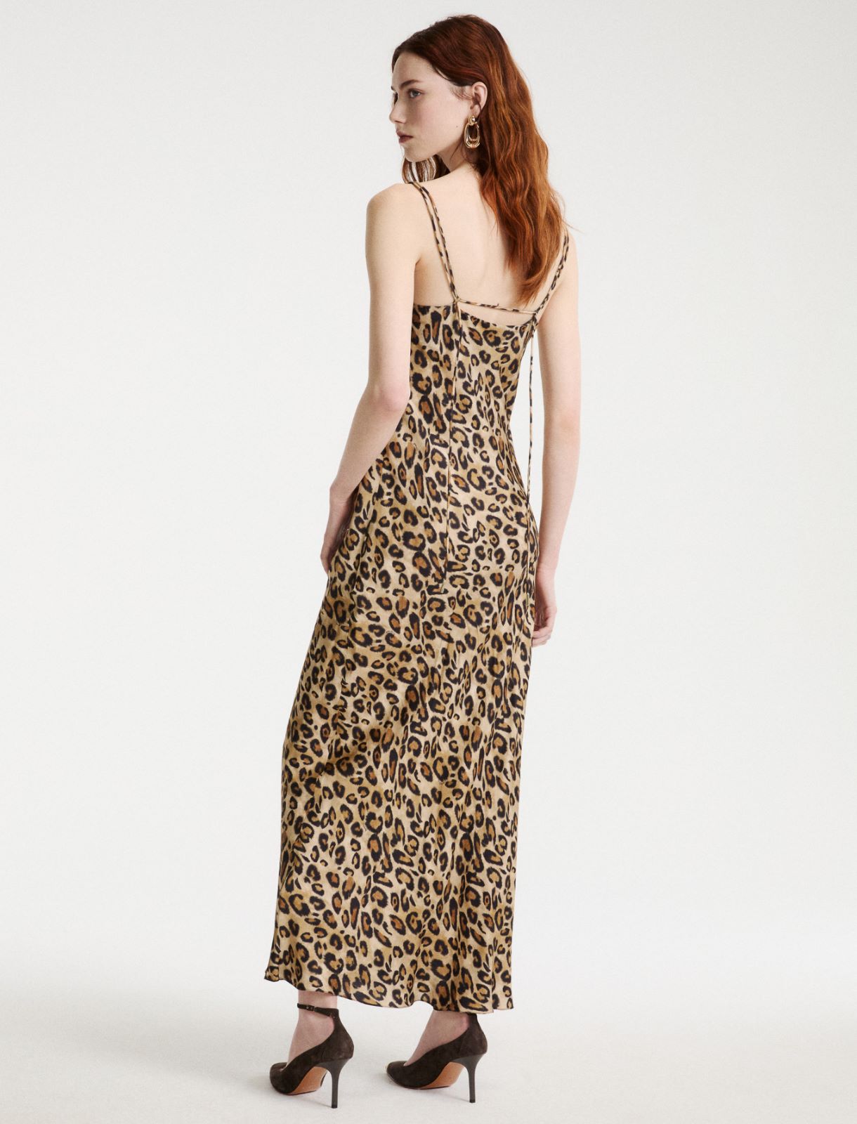Slipdress aus Twill - BEIGE - Marella - 3