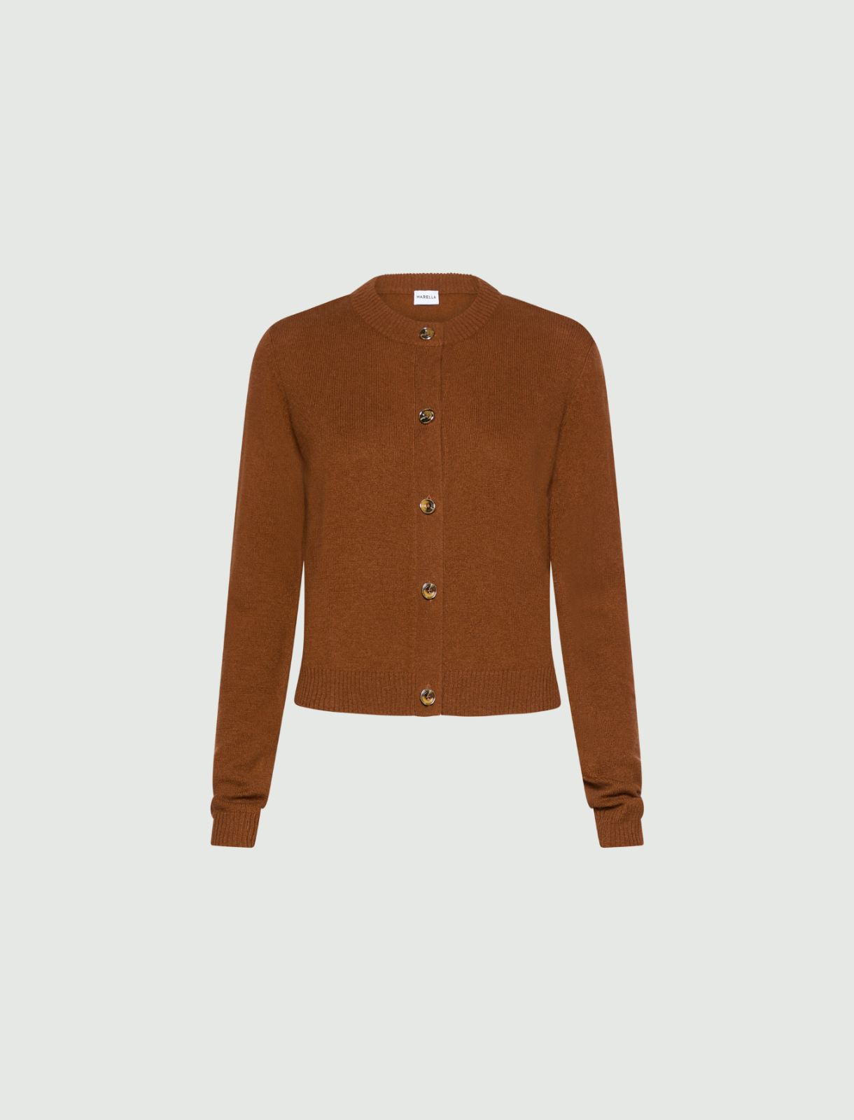 Cardigan en pur cachemire - TABAC - Marella