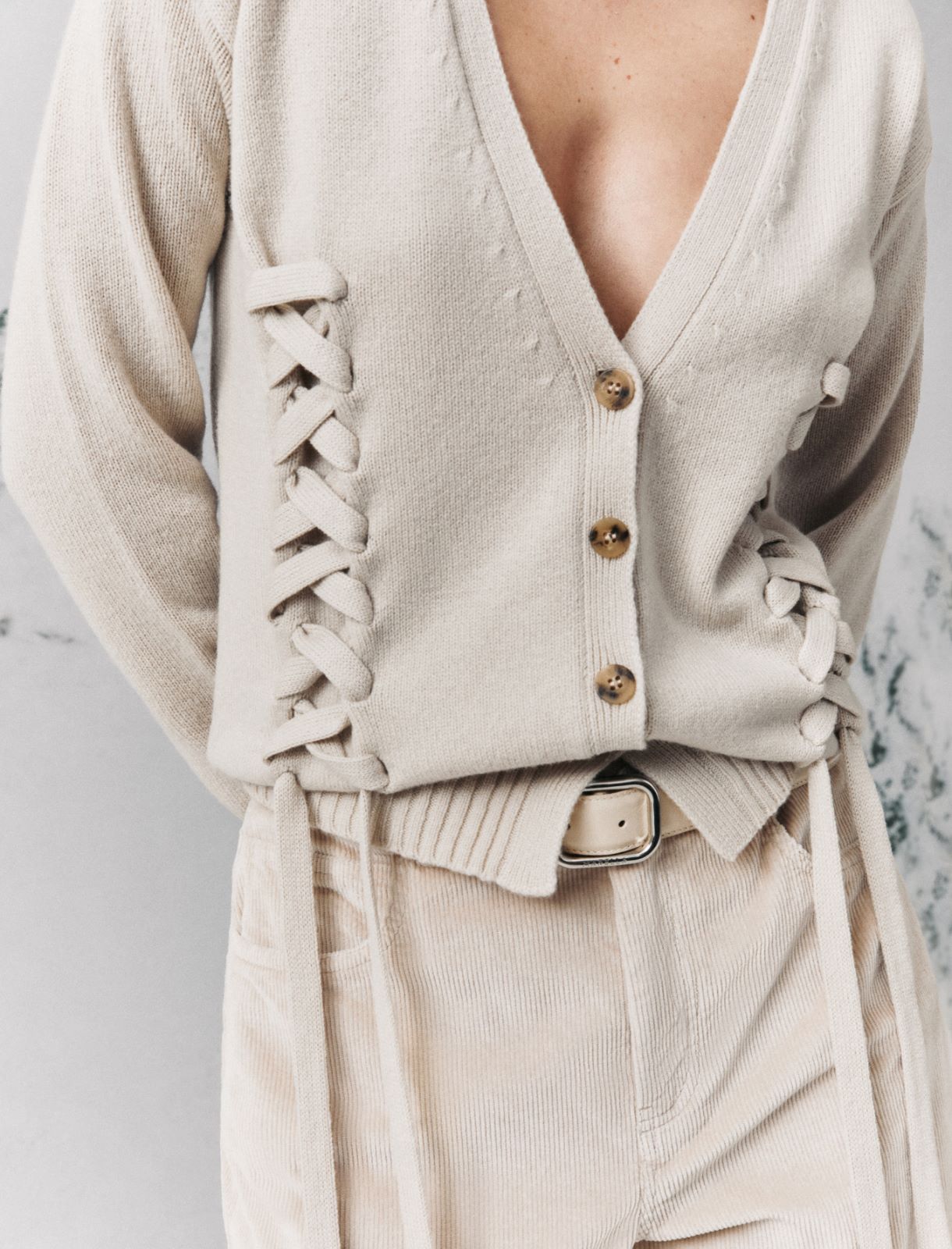 Fitted cardigan - TURTLEDOVE - Marella - 5