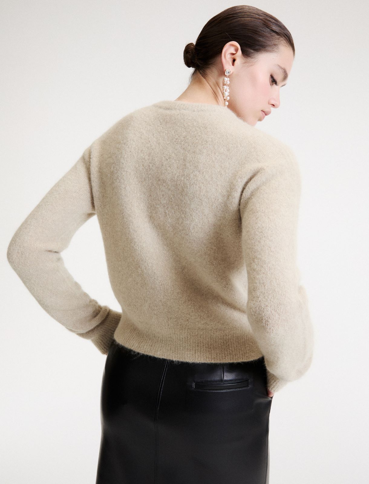 Alpaca cardigan - OREGANO - Marella - 3