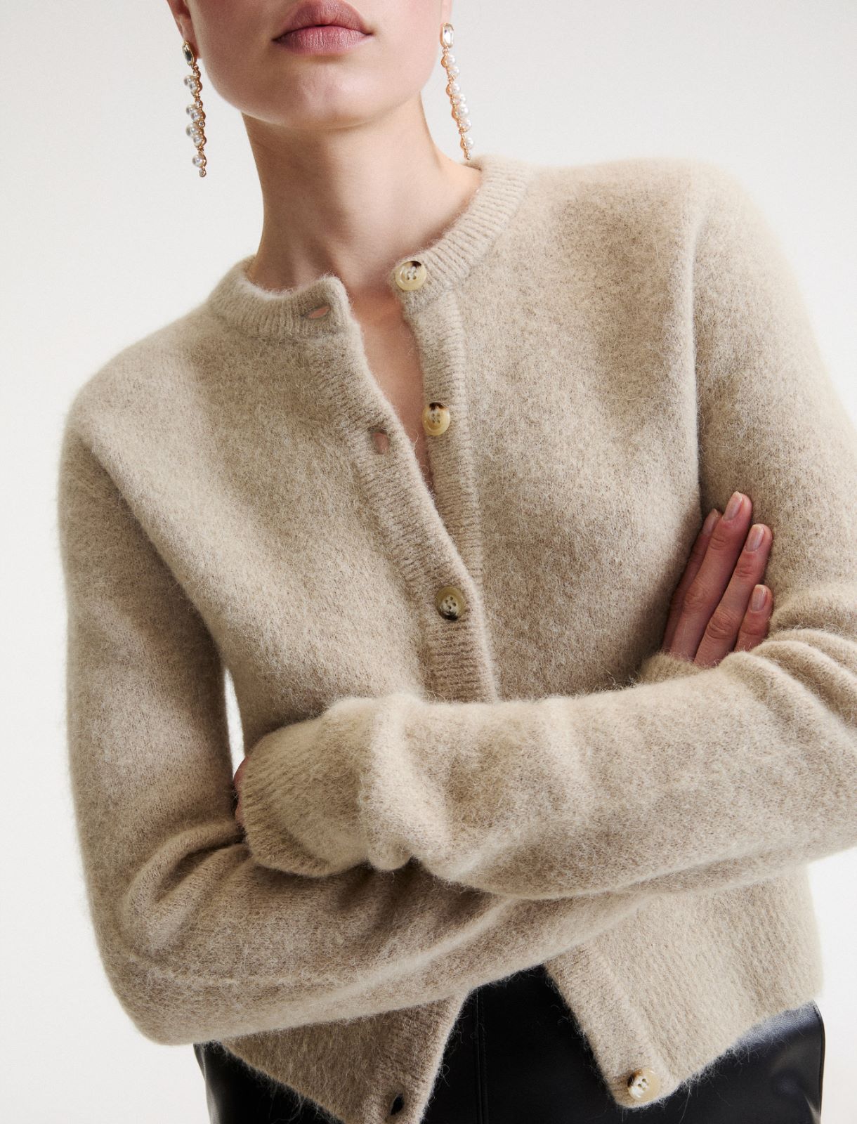 Alpaca cardigan - OREGANO - Marella - 5