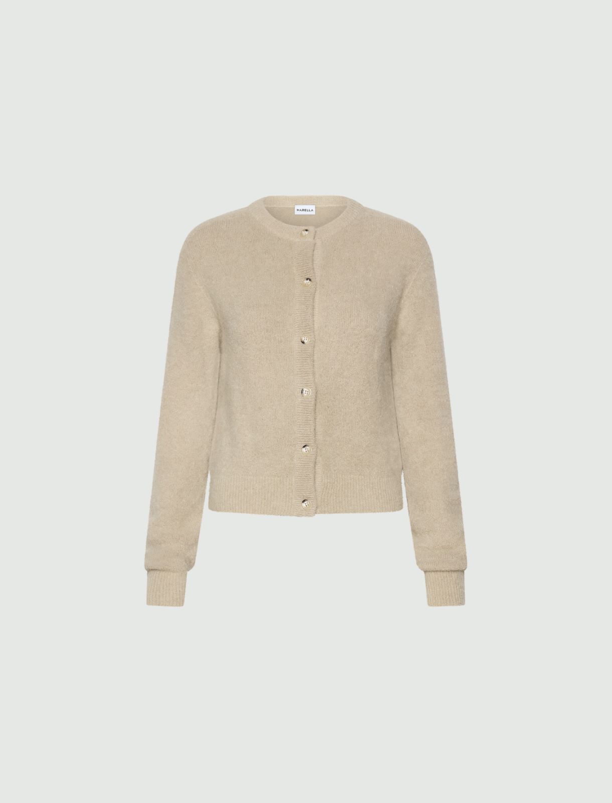 Alpaca cardigan - OREGANO - Marella