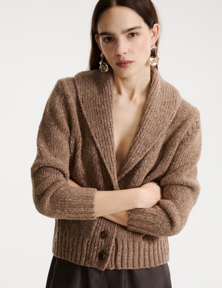 Cardigan boutonné en maille - Marella