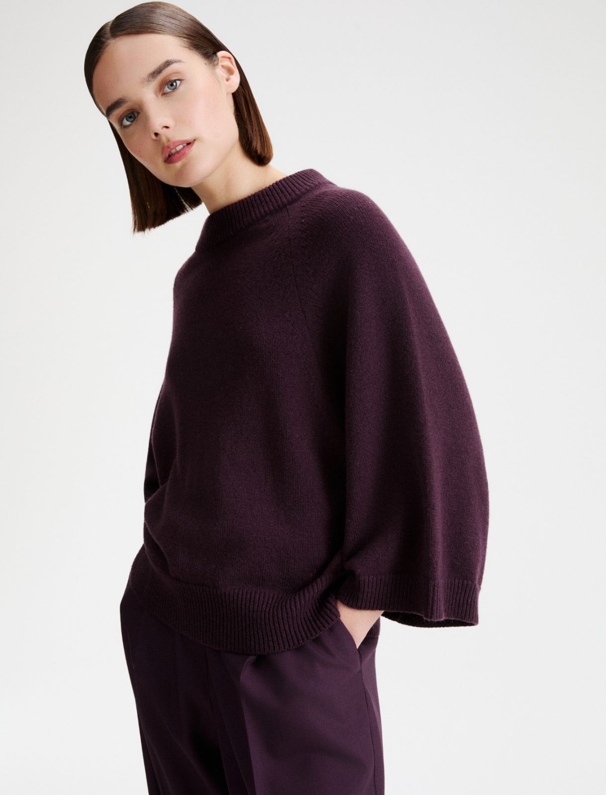 Maglia dritta in pura lana - MORA - Marella - 4