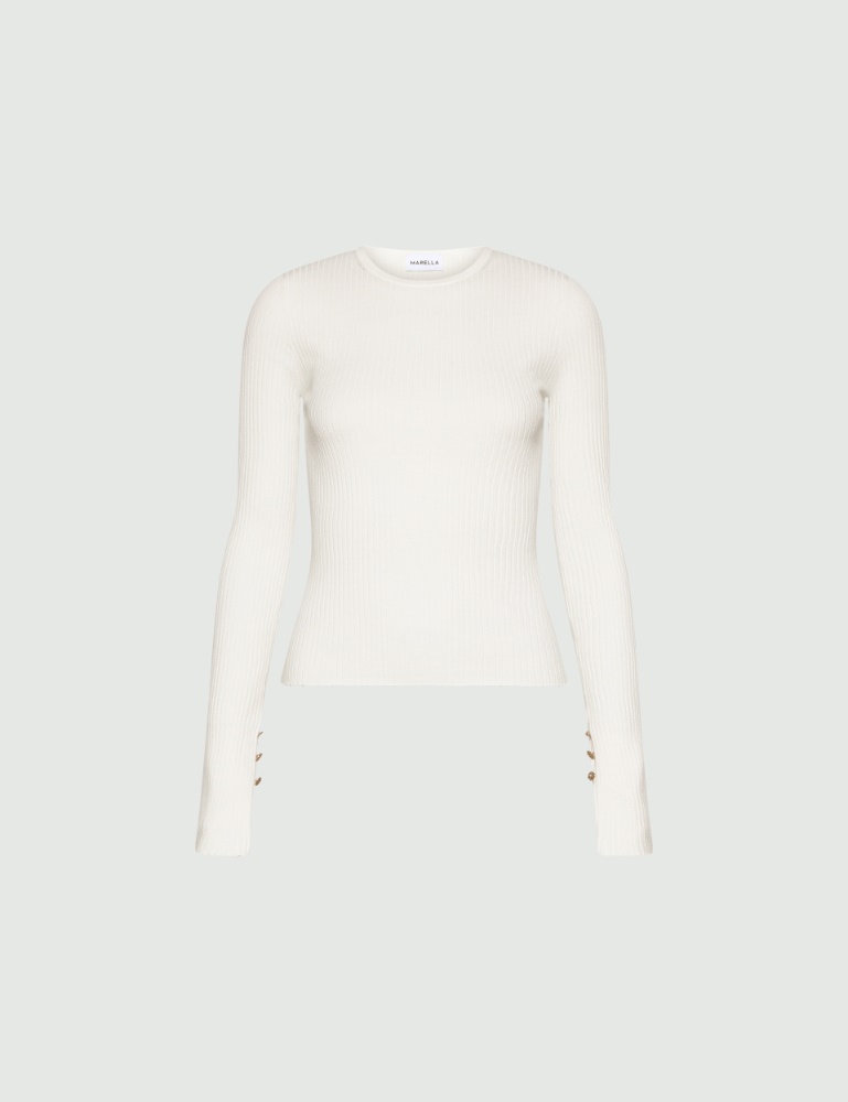 Jersey con botones joya - Marella