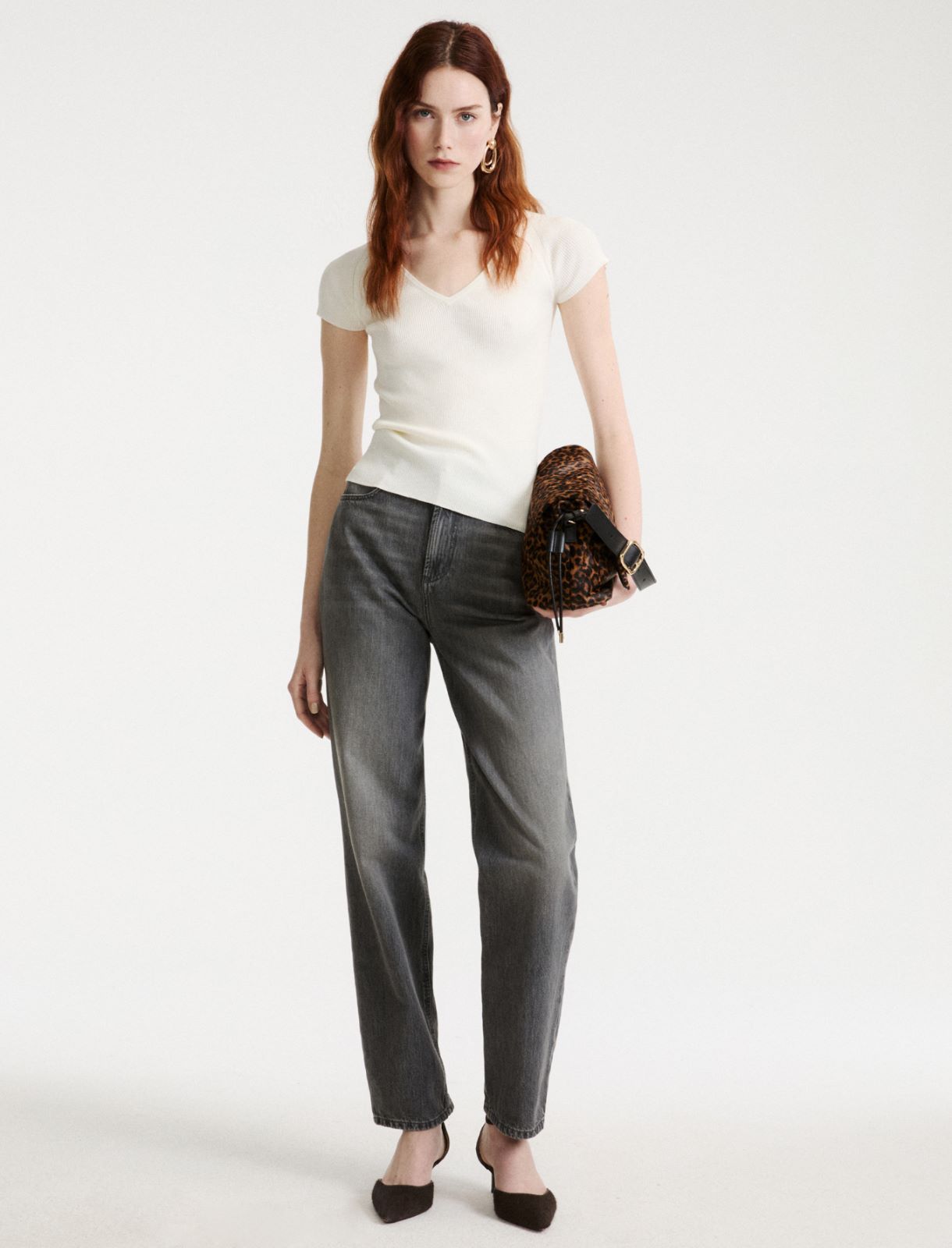 Viscose-blend T-shirt - WHITE - Marella - 2