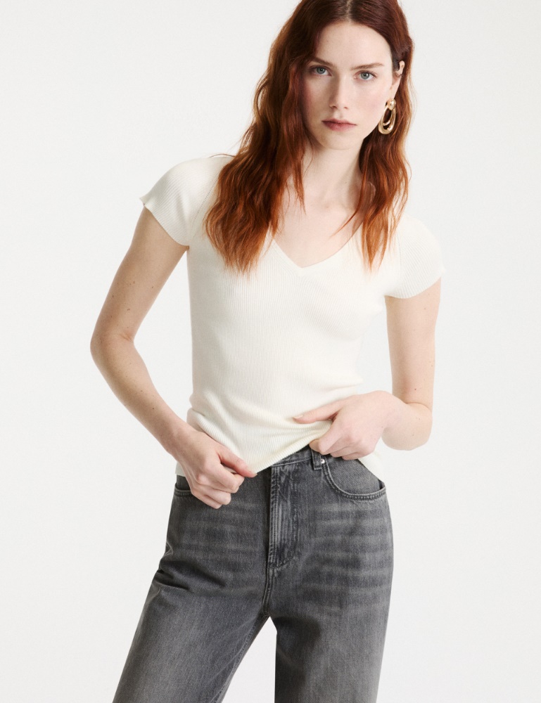 Viscose-blend T-shirt - Marella