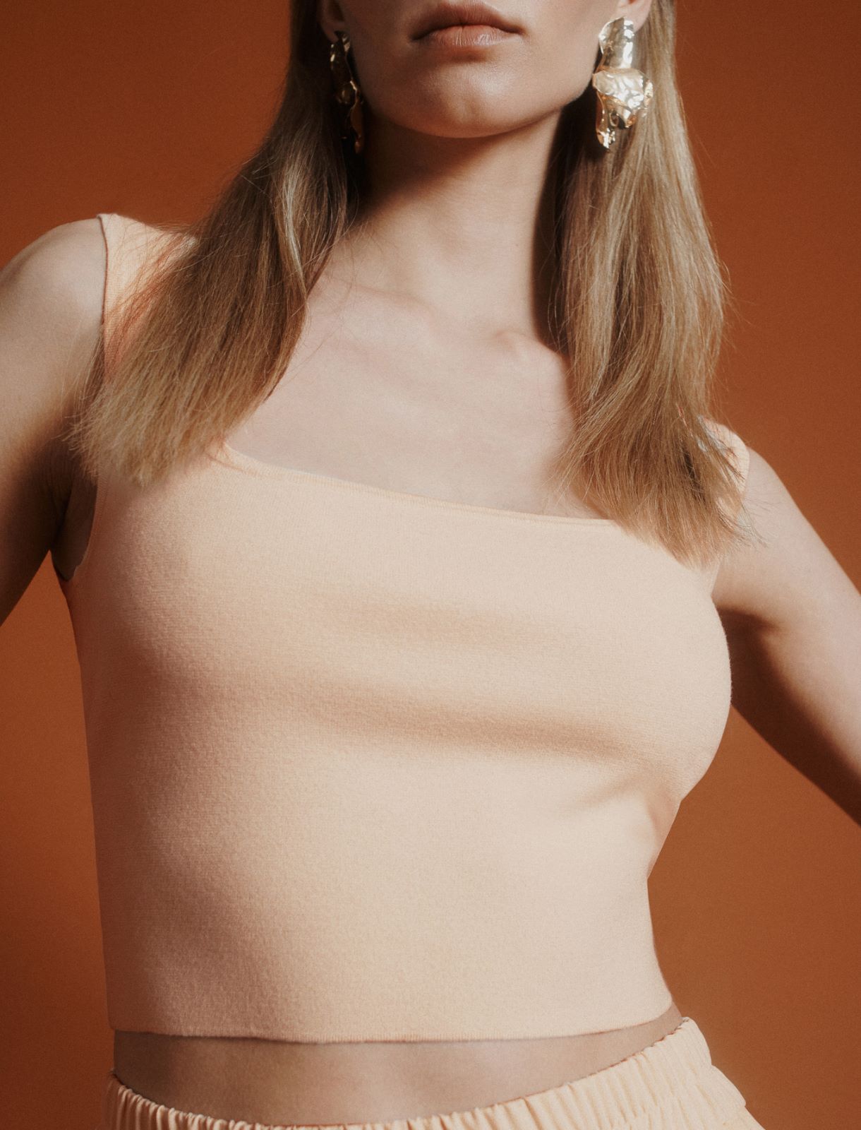 Viscose-knit cropped top - NUDO - Marella - 5