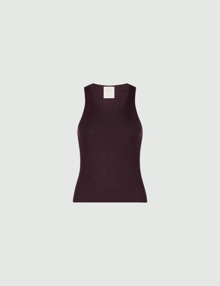 Super-lightweight wool vest - Marella