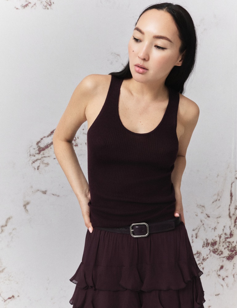 Super-lightweight wool vest - Marella