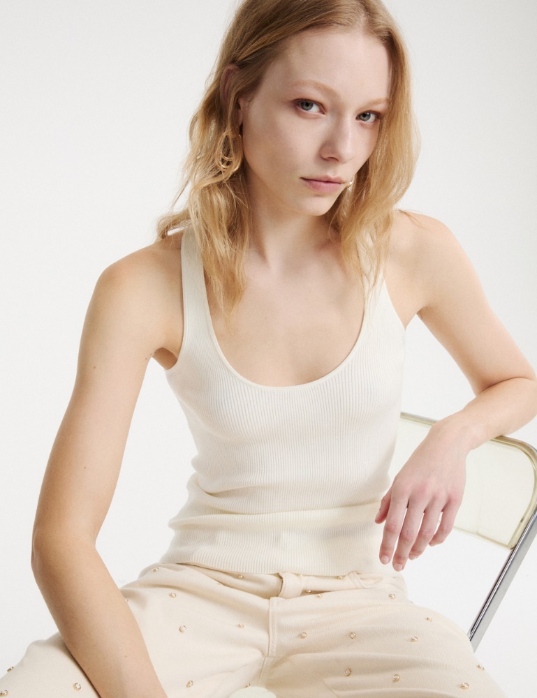 Viscose-blend vest top - Marella