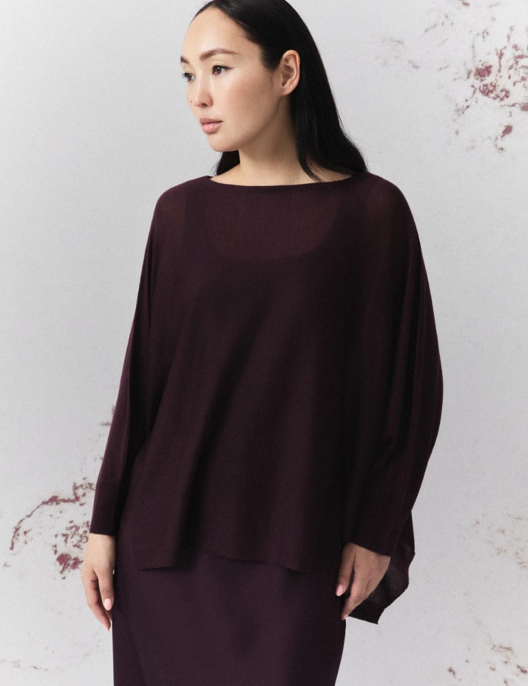 Soft jumper in ultra-lightweight wool - Marella