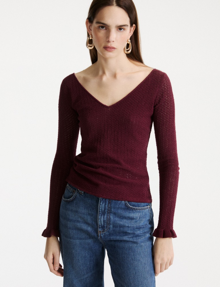 Maglia in filato bouclé - Marella