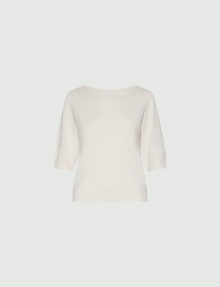 Maglia in cashmere con manica a tre quarti - Marella