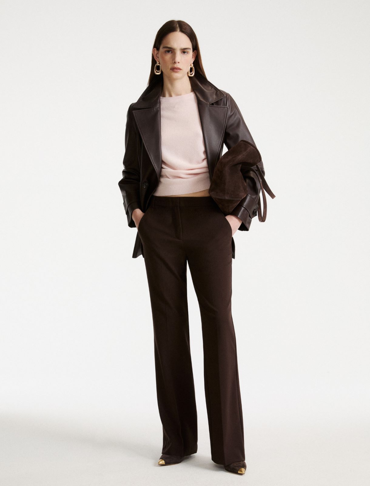 Crew-neck cashmere jumper - PINK - Marella - 2