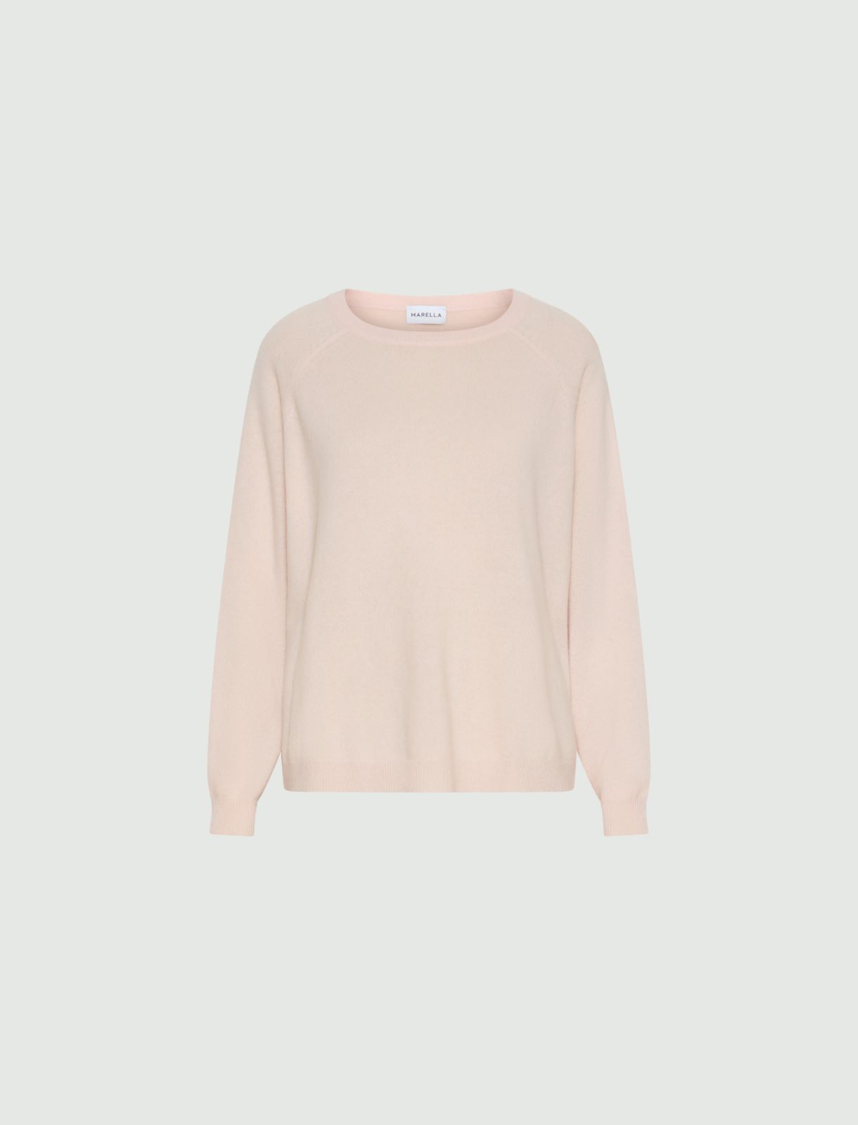 Crew-neck cashmere jumper - PINK - Marella