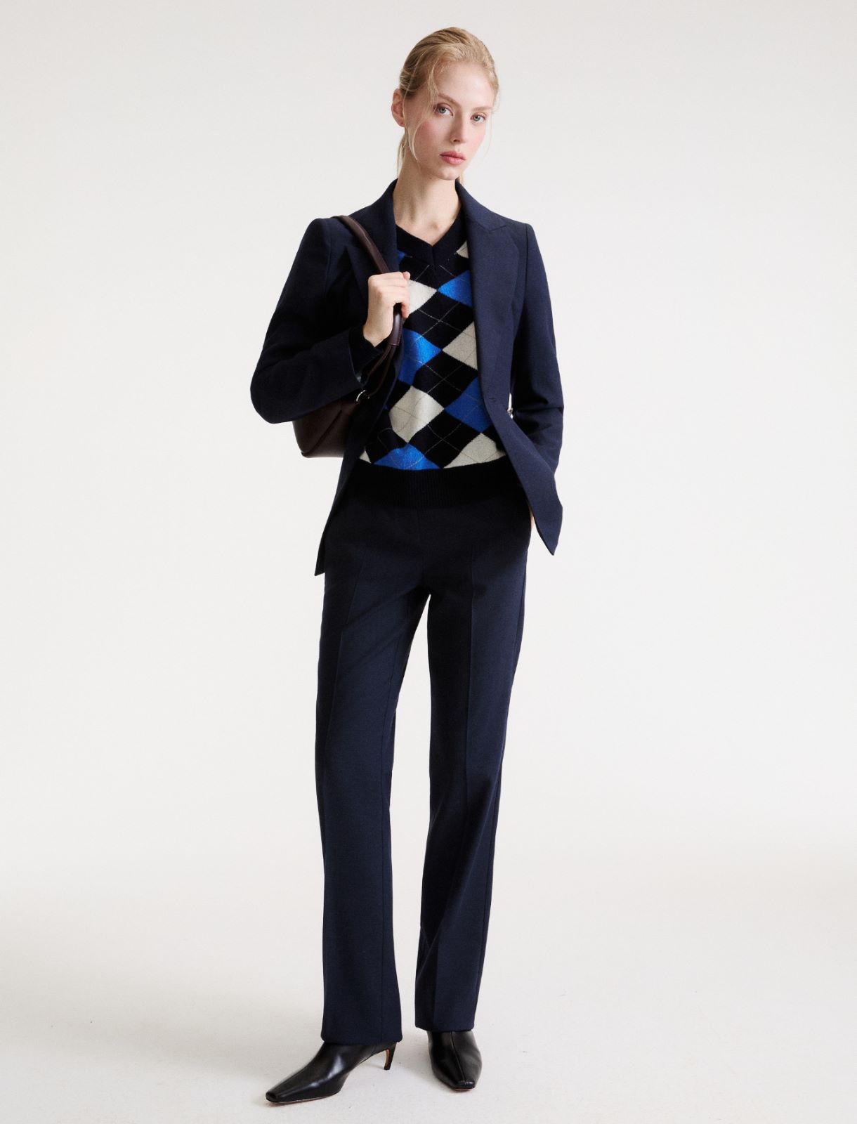 V neck jumper - PERIWINKLE BLUE - Marella - 2