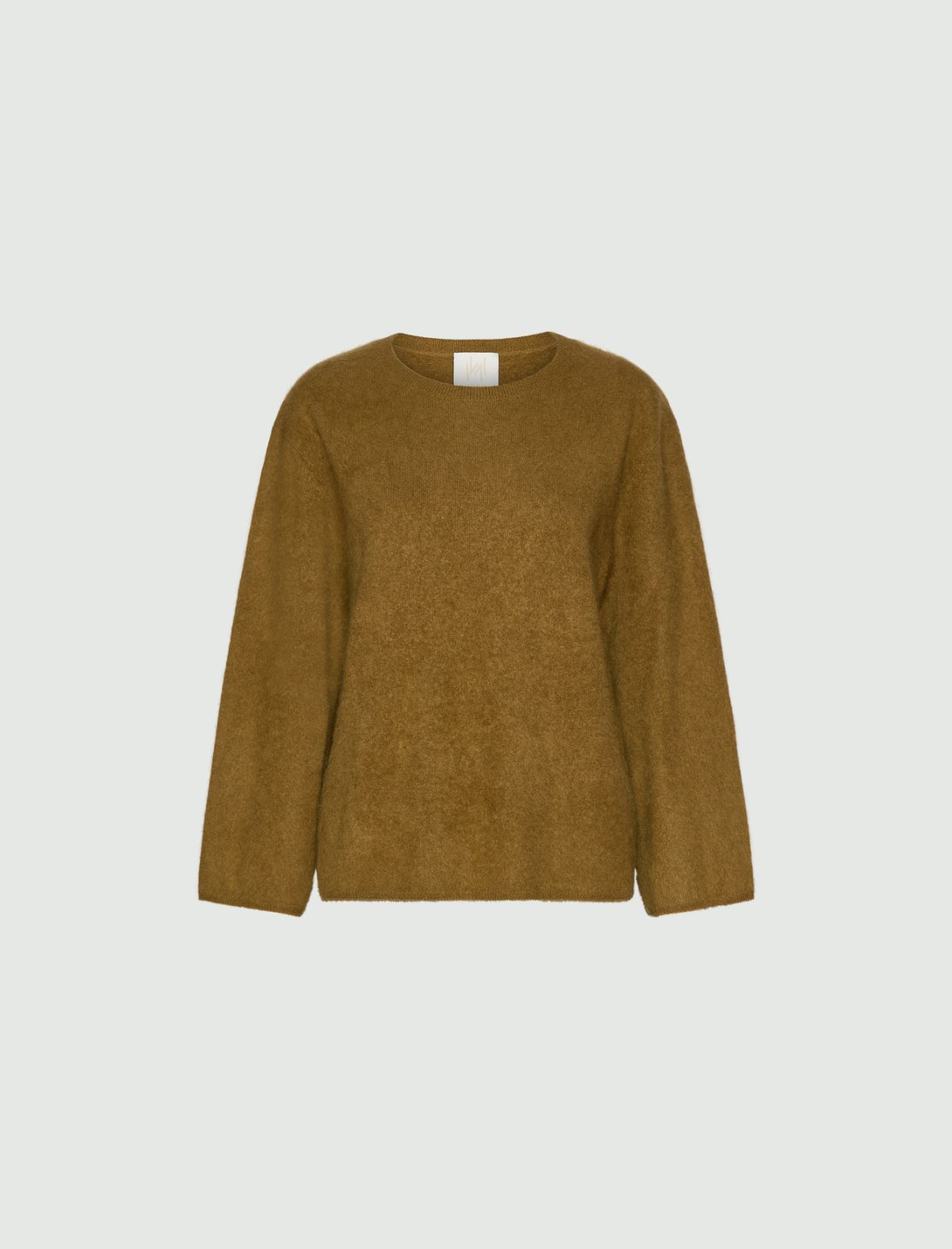 Soft wool and cashmere jumper - OIL GREEN - Marella
