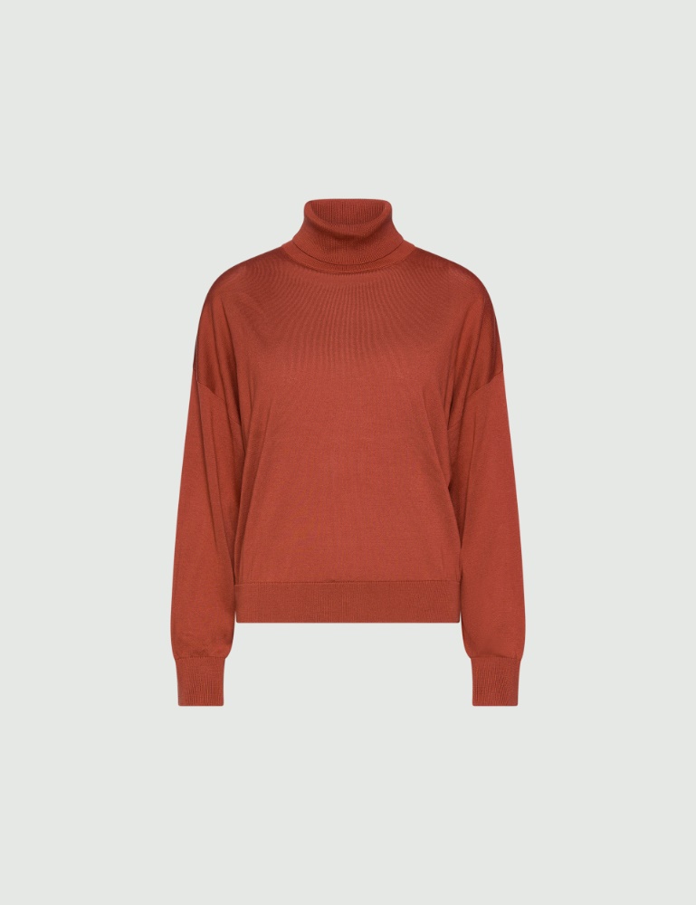 Weicher Rollkragenpullover aus Lyocell - Marella