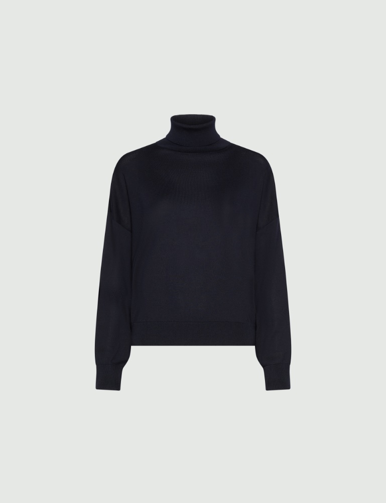 Weicher Rollkragenpullover aus Lyocell - Marella