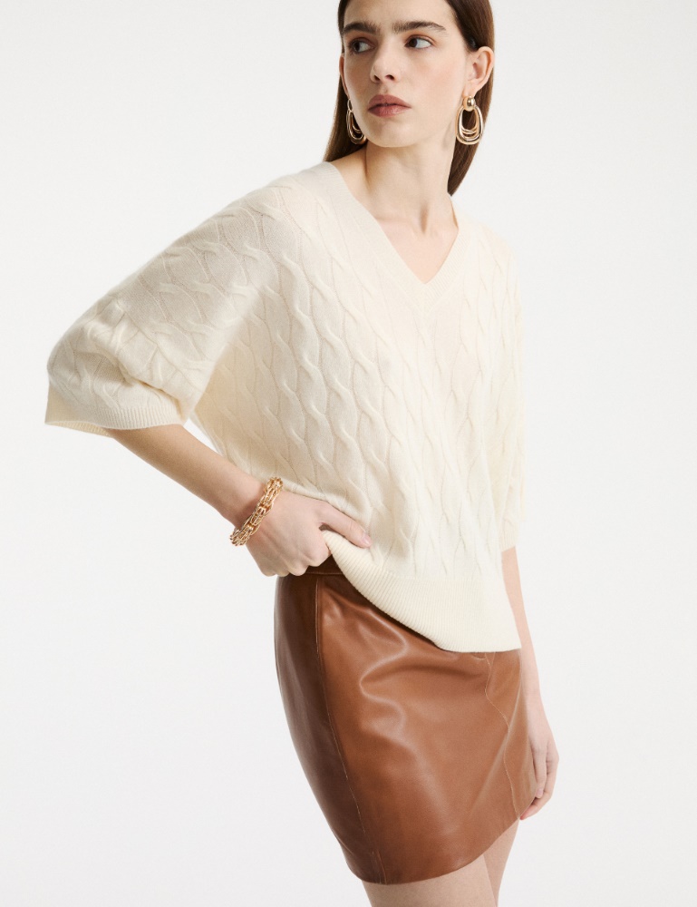 Oversized wool and cashmere jumper - Marella
