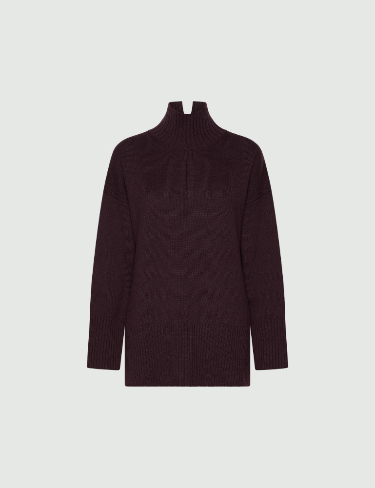 Pure Wool Mock-Polo-Neck Jumper - Marella