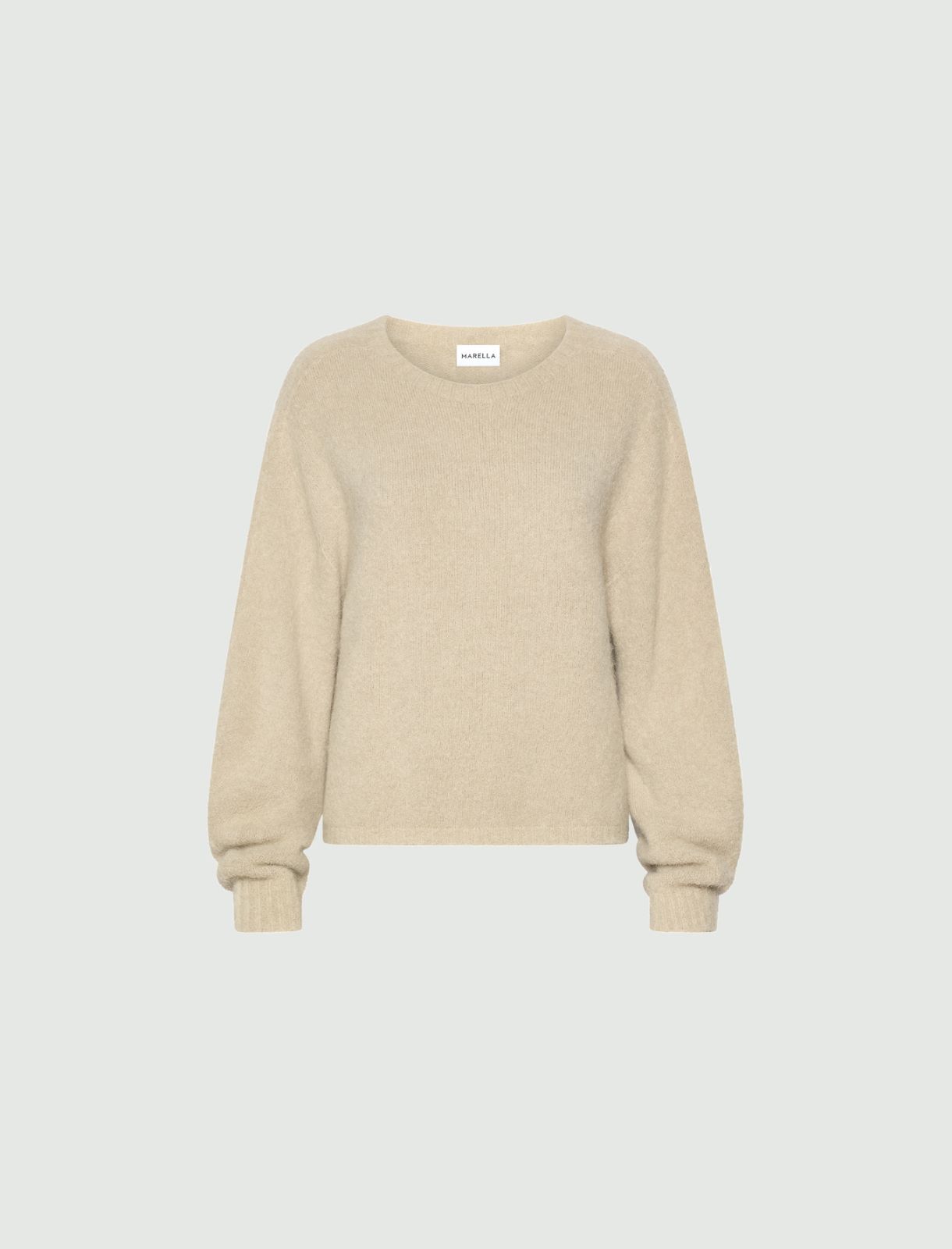 Suri alpaca crew-neck jumper - OREGANO - Marella