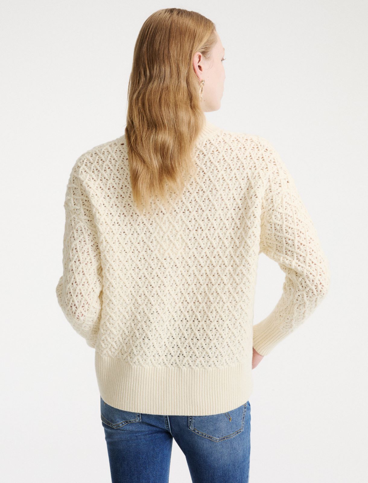 Jersey de cuello subido de lana merina - NATA - Marella - 3