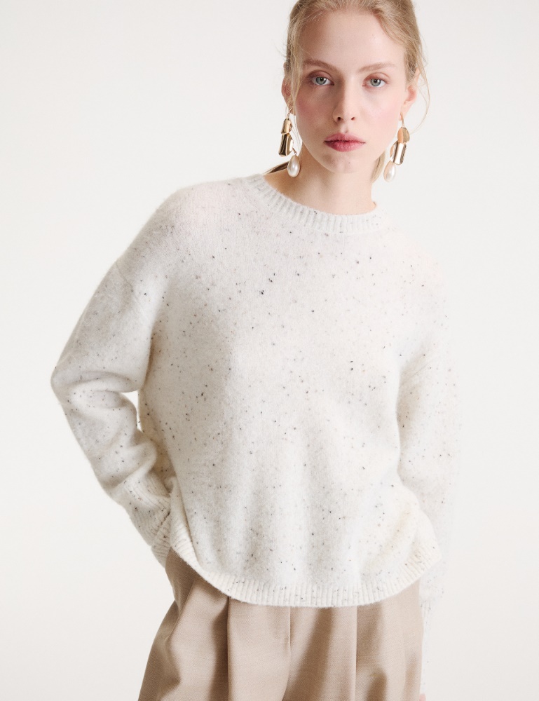 Alpaca crew-neck jumper - Marella