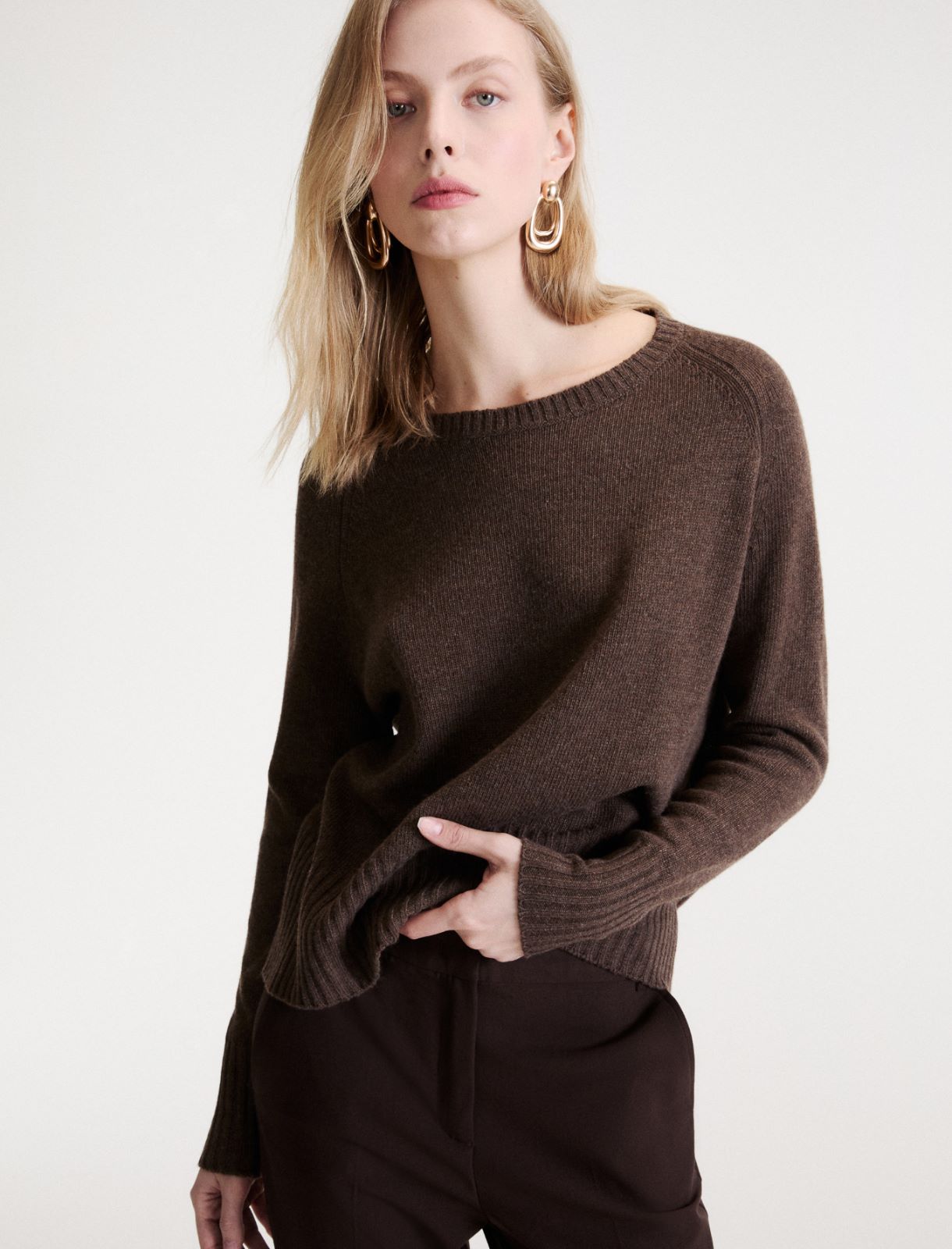 Maglia girocollo - TESTA MORO - Marella - 4