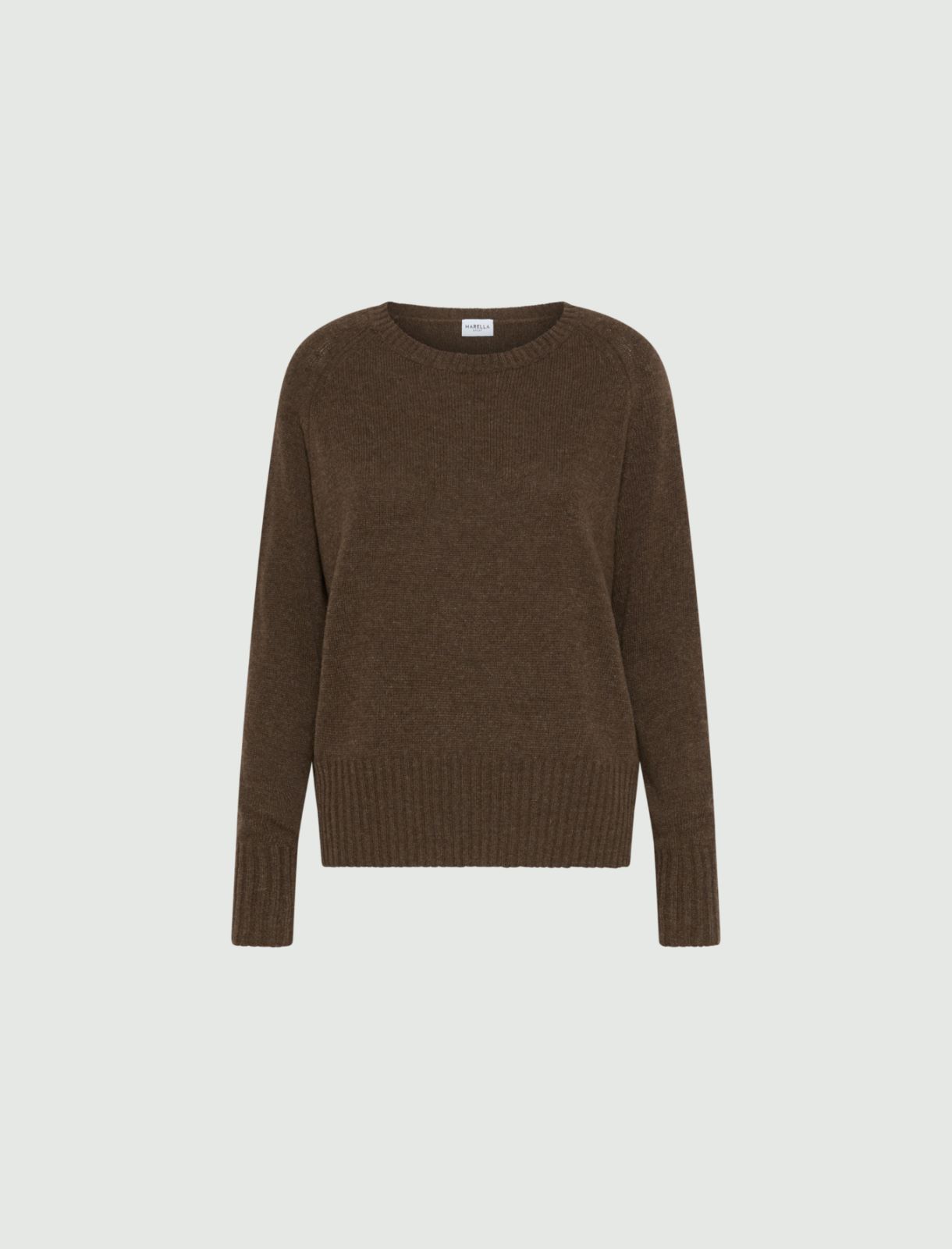 Maglia girocollo - TESTA MORO - Marella
