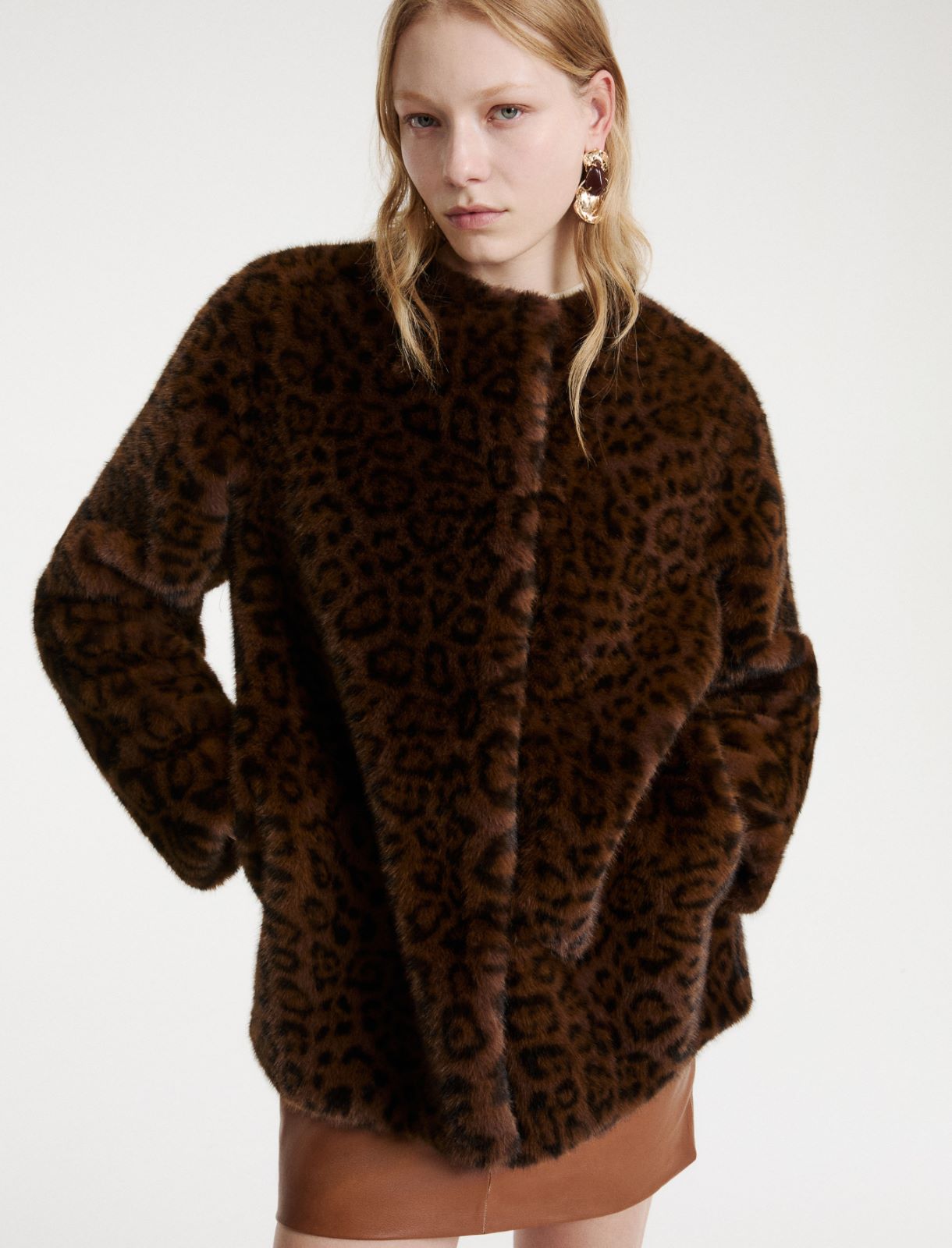 Animal-print coat - COCOA - Marella - 4