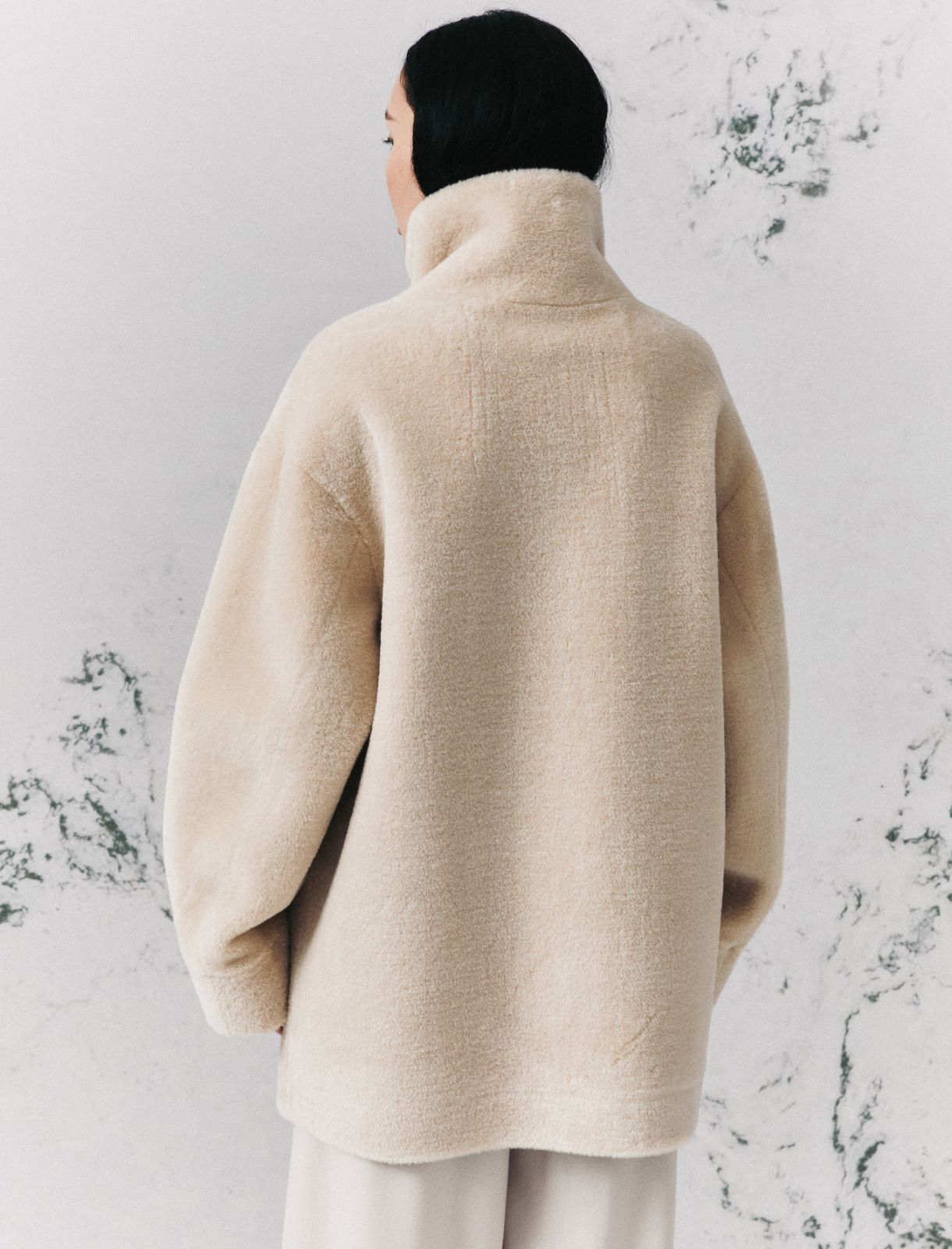 Reversible cocoon coat - TURTLEDOVE - Marella - 3