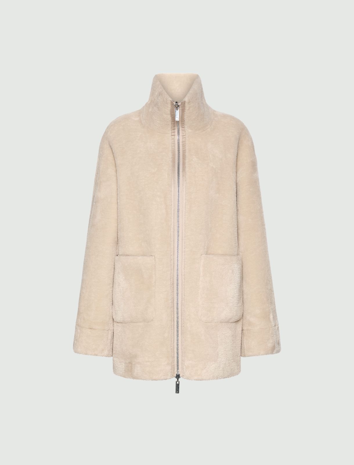 Reversible cocoon coat - TURTLEDOVE - Marella